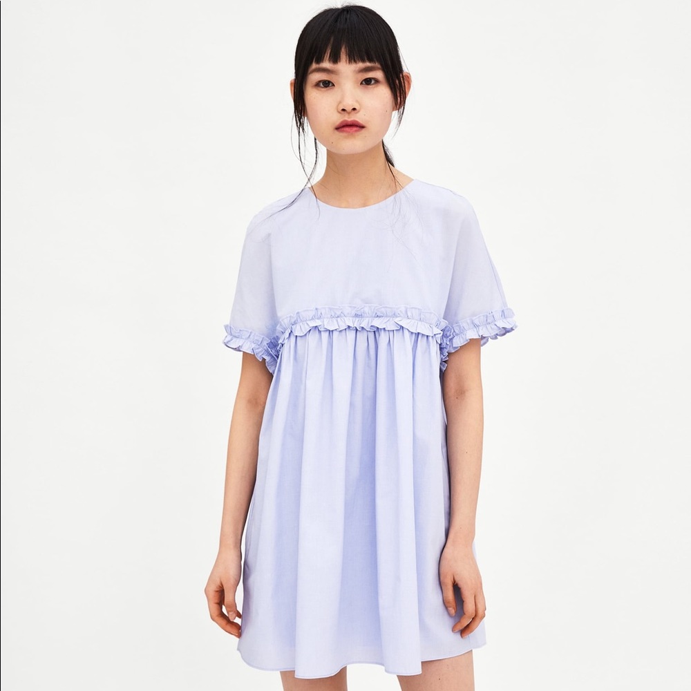 Zara Poplin Jumpsuit Dress